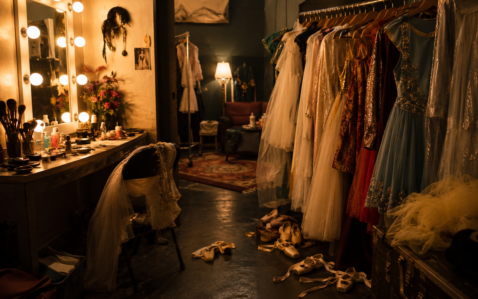 Life backstage before the curtain rises